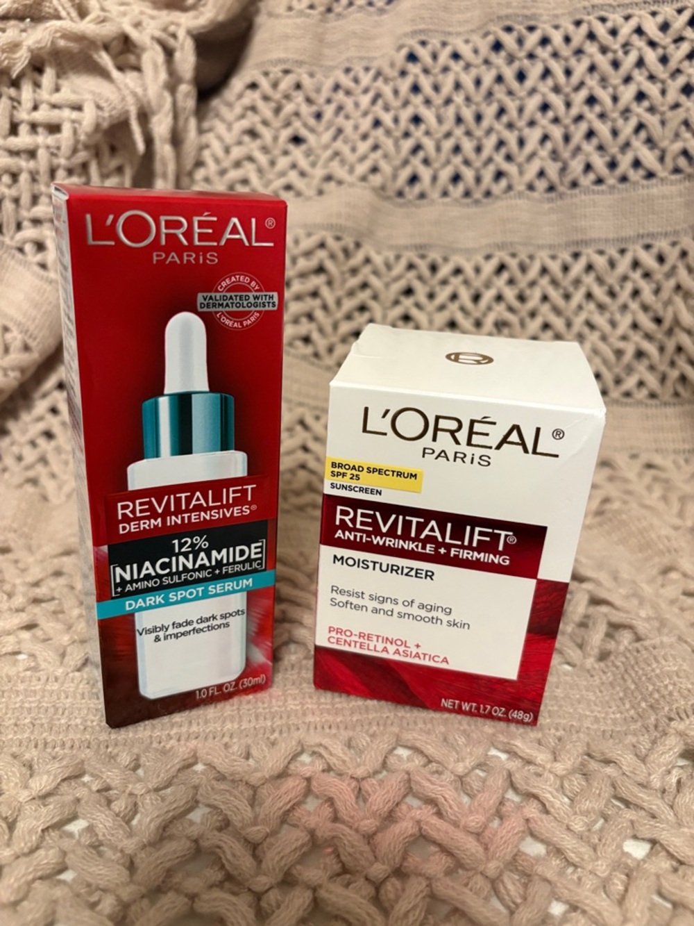 BUNDLE ‼️  Niacinamide Dark Spot Serum & Anti-Wrinkle Moisturizer - Bundle